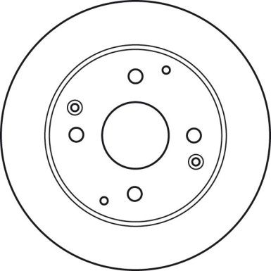 TRW | Bremsscheibe | DF7249