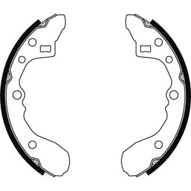 TRW | Bremsbackensatz | GS8286 TRW | Bremsbackensatz | GS8286