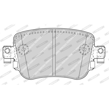 FDB4485 Bremsbelagsatz, Scheibenbremse PREMIER ECO FRICTION