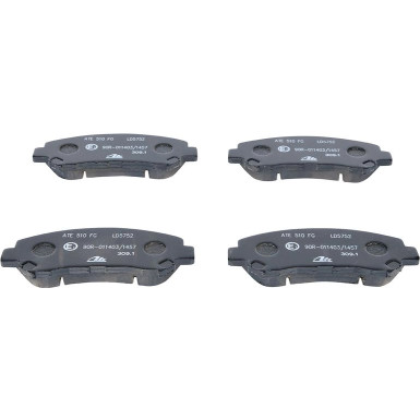 Bremsbelagsatz, Scheibenbremse ATE Ceramic 13.0470-5752.2
