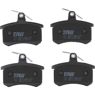 TRW Bremsbelagsatz, Scheibenbremse COTEC GDB1163