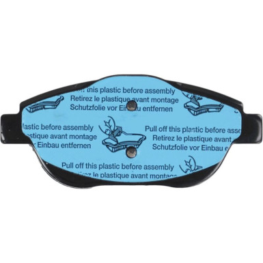 GDB1926 Bremsbelagsatz, Scheibenbremse COTEC