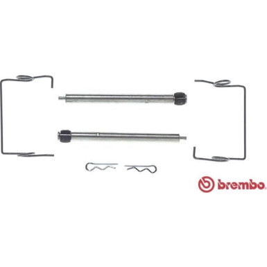 Brembo Zubehörsatz, Scheibenbremsbelag PRIME LINE A 02 301