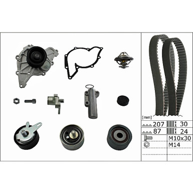 530 0539 30 Wasserpumpe + Zahnriemensatz