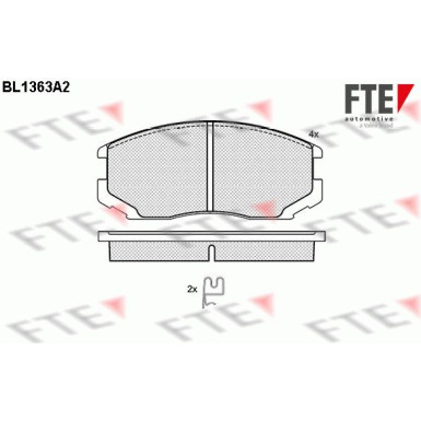 9010141 Bremsbelagsatz, Scheibenbremse