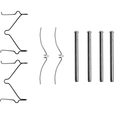 BOSCH | Zubehörsatz, Scheibenbremsbelag | 1 987 474 208