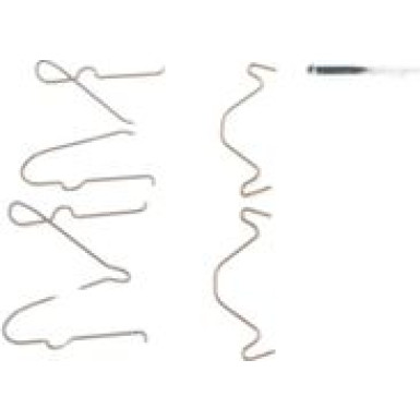 BOSCH | Zubehörsatz, Scheibenbremsbelag | 1 987 474 621