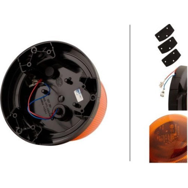 Hella Blitz-Kennleuchte RotaLED Compact 2XD 013 979-001