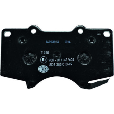 8DB 355 010-491 Bremsbelagsatz, Scheibenbremse