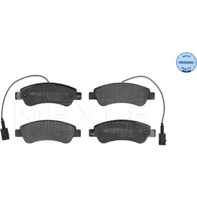 025 220 4119 Bremsbelagsatz, Scheibenbremse MEYLE-ORIGINAL: True to OE.