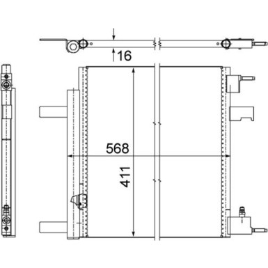 Mahle | Kondensator, Klimaanlage | AC 636 000P