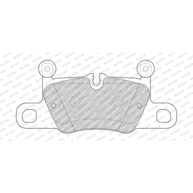 Ferodo | Bremsbelagsatz, Scheibenbremse | FDB4970 Ferodo | Bremsbelagsatz, Scheibenbremse | FDB4970