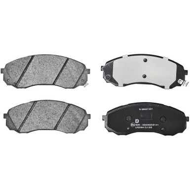 LP2094 Bremsbelagsatz, Scheibenbremse