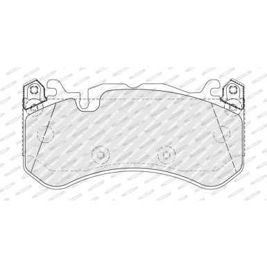 FDB5381 Bremsbelagsatz, Scheibenbremse PREMIER ECO FRICTION