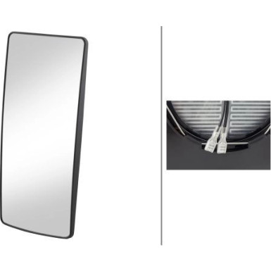 Hella | Spiegelglas, Außenspiegel | 9MX 562 841-012