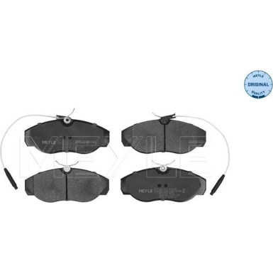Meyle Bremsbelagsatz, Scheibenbremse MEYLE-ORIGINAL: True to OE 025 217 9719/W