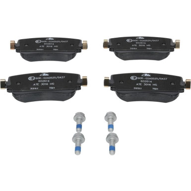 13.0460-2614.2 Bremsbelagsatz, Scheibenbremse