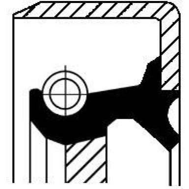 12011462B Wellendichtring, Differential