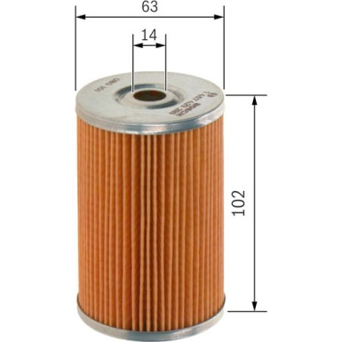 1 457 429 289 Kraftstofffilter