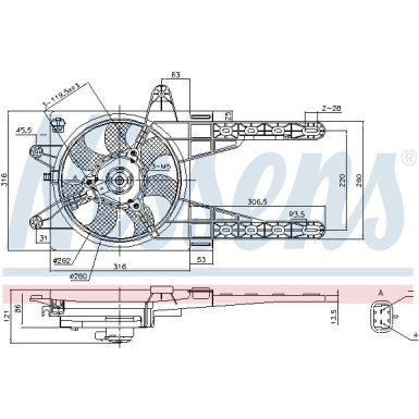 85141 Lüfter, Motorkühlung