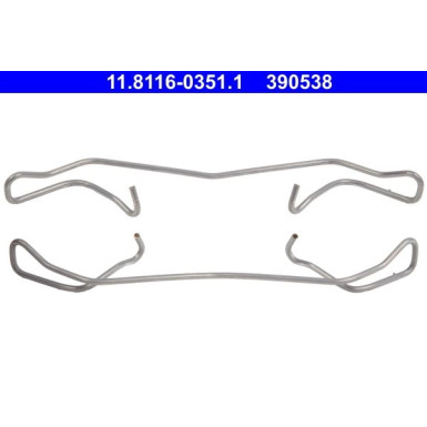 ATE | Feder, Bremssattel | 11.8116-0351.1