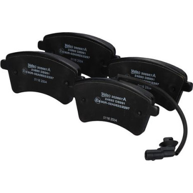 Valeo | Bremsbelagsatz, Scheibenbremse | 302667A