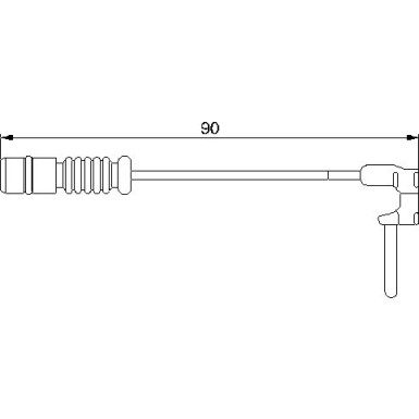 1 987 474 901 Warnkontakt, Bremsbelagverschleiß