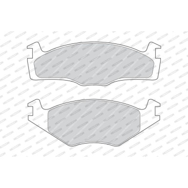 Ferodo Bremsbelagsatz, Scheibenbremse PREMIER ECO FRICTION FDB392
