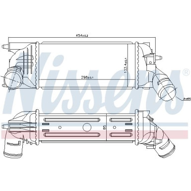 96719 Ladeluftkühler ** FIRST FIT **