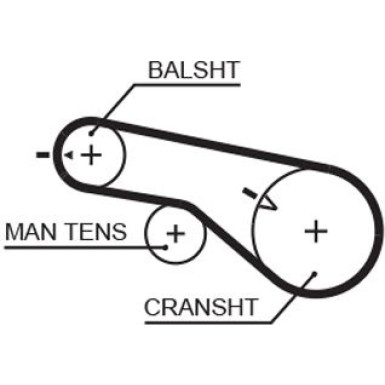 K015556XS Zahnriemensatz PowerGrip™