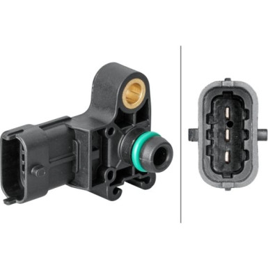 Hella | Sensor, Saugrohrdruck | 6PP 013 112-081