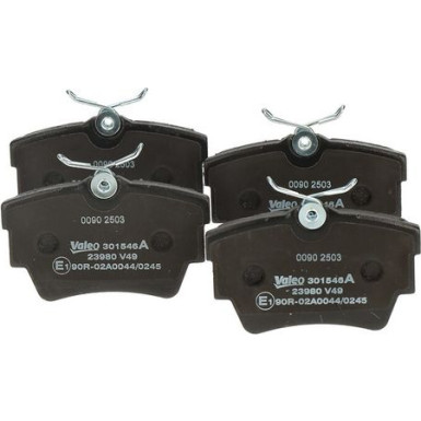 Valeo Bremsbelagsatz, Scheibenbremse EXPERT 301546A