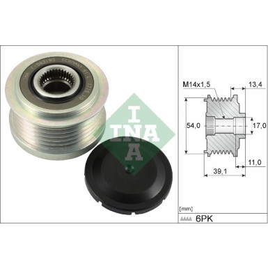 INA | Generatorfreilauf | 535 0311 10