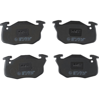 GDB327 Bremsbelagsatz, Scheibenbremse COTEC