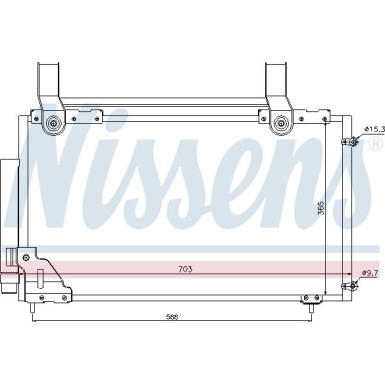 94735 Kondensator, Klimaanlage