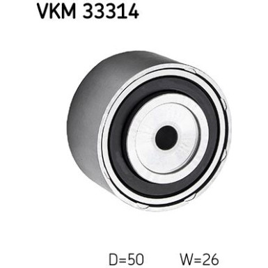 SKF | Umlenk-/Führungsrolle, Keilrippenriemen | VKM 33314