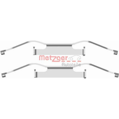 109-1680 Zubehörsatz, Scheibenbremsbelag GREENPARTS