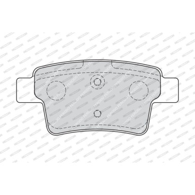 Ferodo Bremsbelagsatz, Scheibenbremse PREMIER ECO FRICTION FDB1973