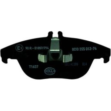 Hella Pagid | Bremsbelagsatz, Scheibenbremse | 8DB 355 012-741