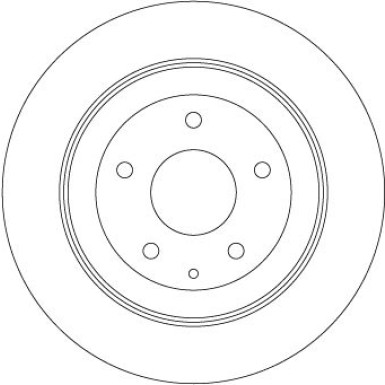 TRW | Bremsscheibe | DF8053