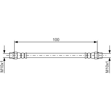 1 987 481 784 Bremsschlauch 1 987 481 784 Bremsschlauch