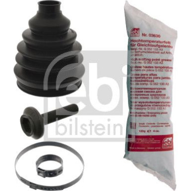 febi bilstein | 2 x FEBI Faltenbalgsatz, Antriebswelle | 44201