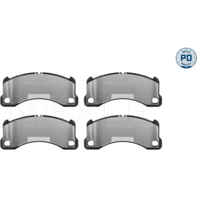Meyle Bremsbelagsatz, Scheibenbremse MEYLE-PD: Advanced performance and design 025 250 0717/PD Meyle Bremsbelagsatz, Scheibenbremse MEYLE-PD: Advanced performance and design 025 250 0717/PD