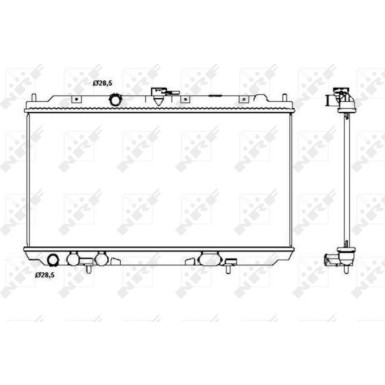 53387 Kühler, Motorkühlung