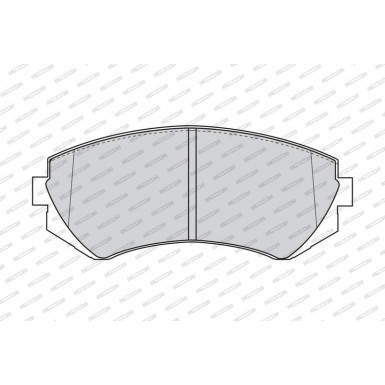 Ferodo Bremsbelagsatz, Scheibenbremse PREMIER ECO FRICTION FDB1166