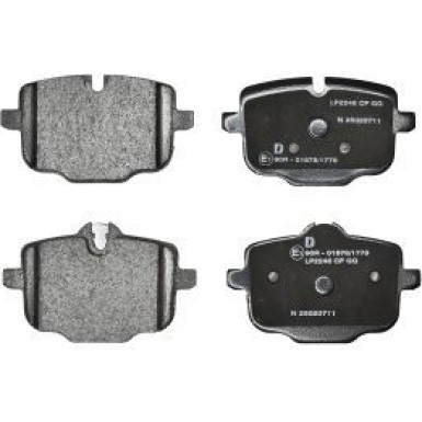 Delphi Bremsbelagsatz, Scheibenbremse LP2246