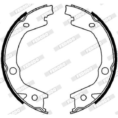 Ferodo | Bremsbackensatz, Feststellbremse | FSB4021