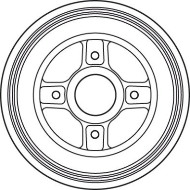 DB4400B Bremstrommel