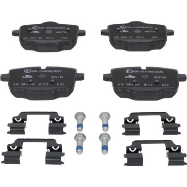 13.0460-2716.2 Bremsbelagsatz, Scheibenbremse