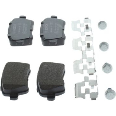 BOSCH | Bremsbelagsatz, Scheibenbremse | 0 986 494 125